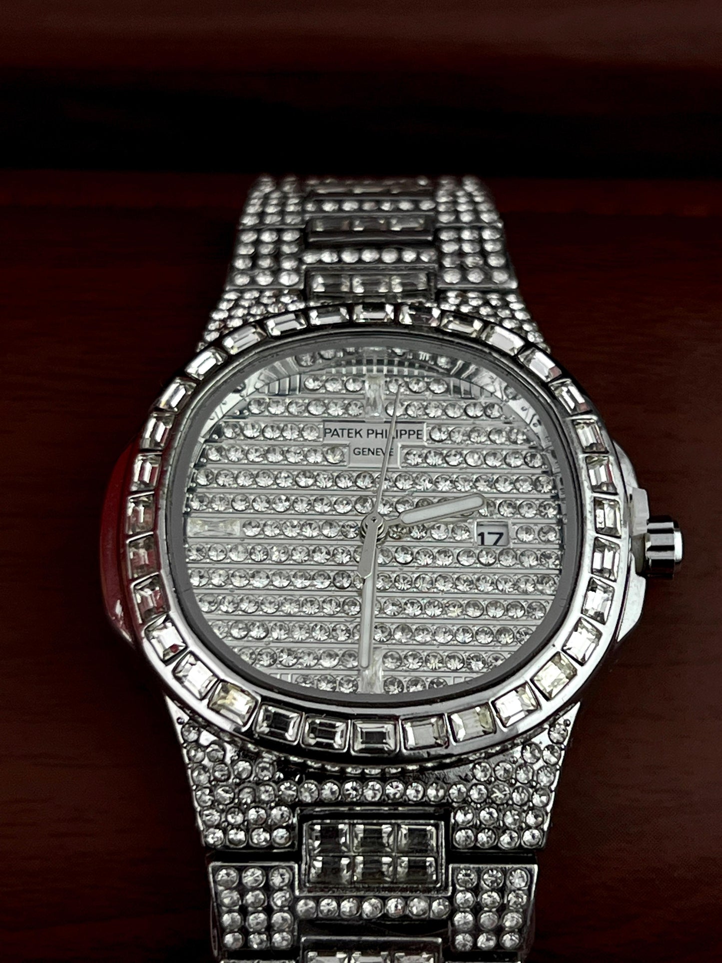 Patek Philipe White Stone
