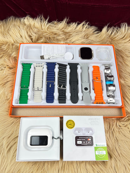 UltraWatch + Tech Screen Airpods